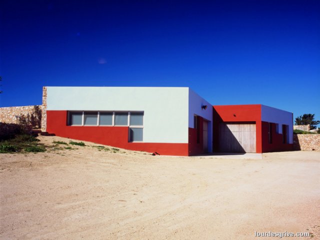 wine warehouse -  cap de Barberia.Formentera.F.X.Pallejà-S.Roig architects
