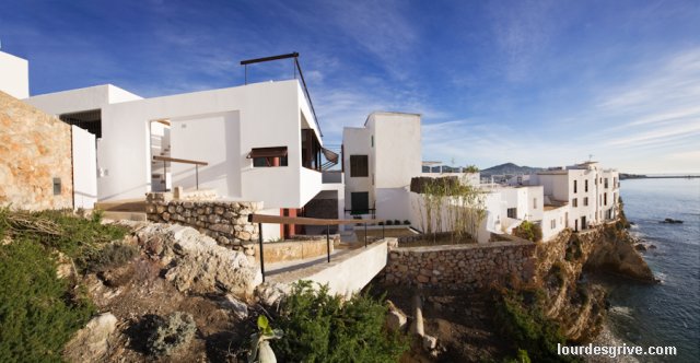 Broner house. Erwin Broner, architect.Renovation: Isabel Feliu and Raimon Ollé  Architects.Ibiza
