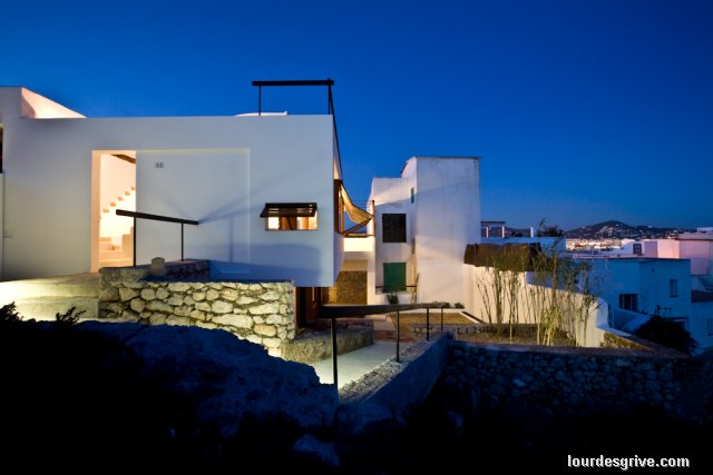 Broner house. Erwin Broner, architect.Ibiza.Renovation: Isabel Feliu and Raimon Olle architects