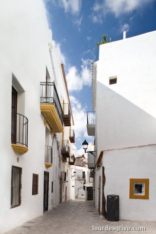 Calle de la virgen (Virgin Street). Ibiza
