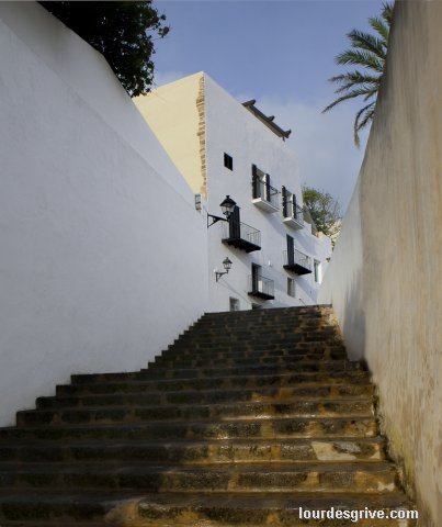 Escalera en Dalt vila - Ibiza- 2012