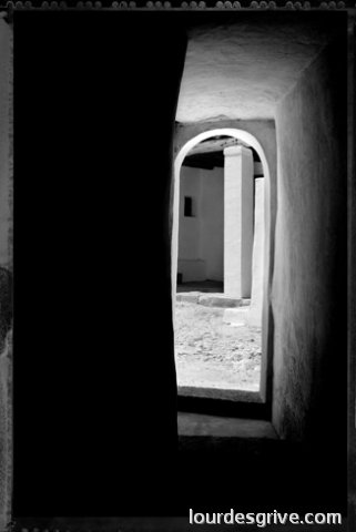 "instane de luz" Interior de la Torre de Cas Orvais. Ibiza 2004